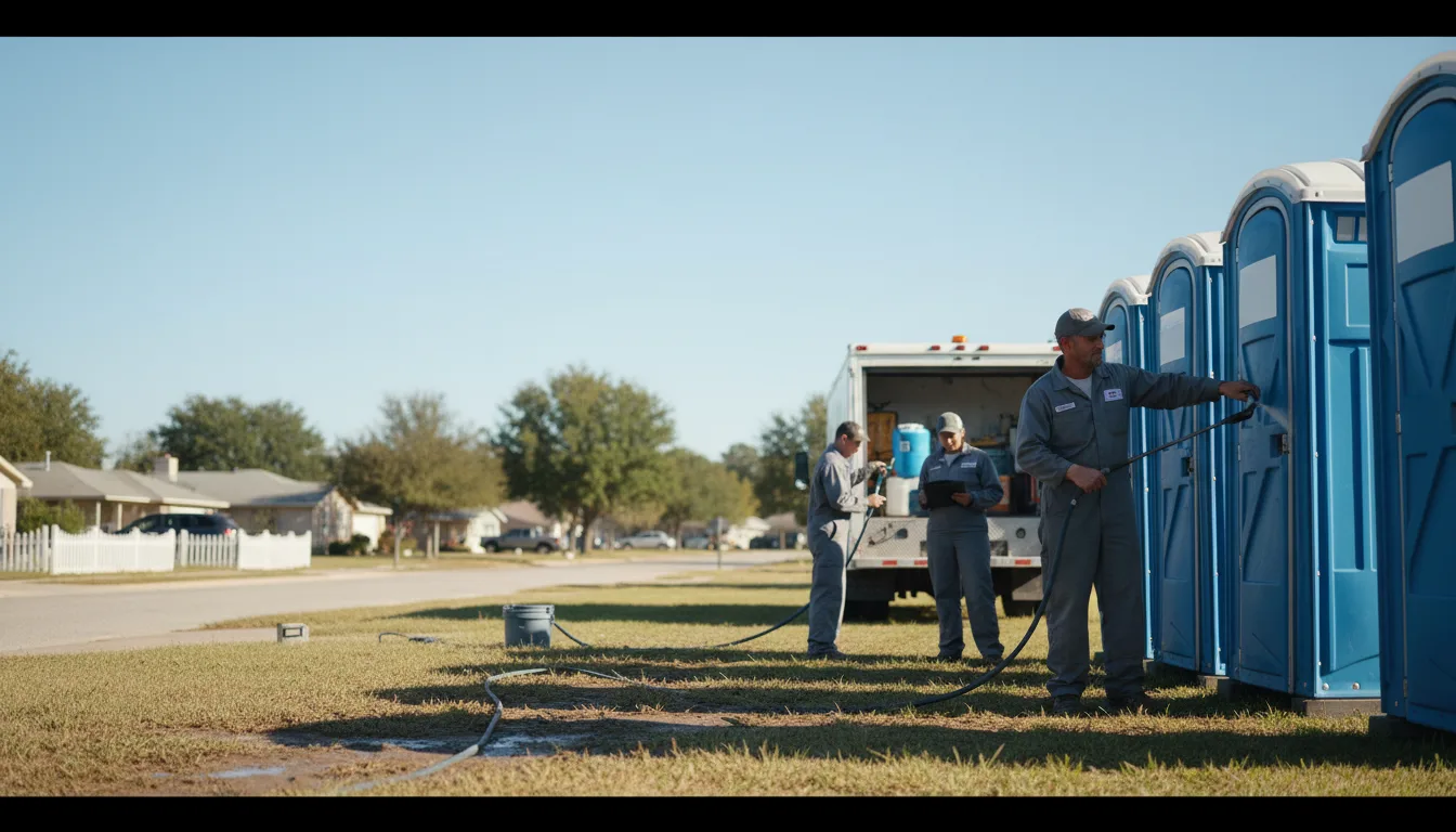 Long-Term Portable Toilet Rental in Tuckerman, AR near me